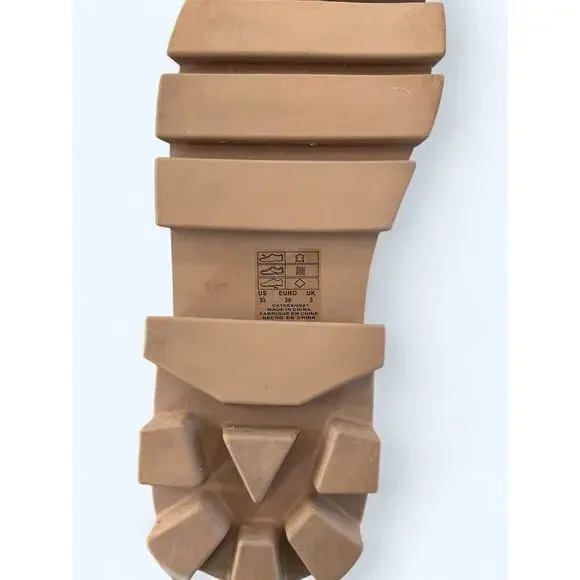 Kelsi Dagger Brooklyn Shoes Red Lace Up Lug Sole Ankle Combat Boots sz 5.5 M EUC - Picture 9 of 12